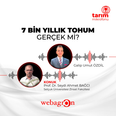 Tarım Mikrofonu - Prof. Dr. Seydi Ahmet Bağcı │ 7 bin yıllık tohum gerçek mi? episode artwork