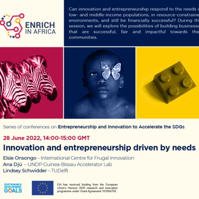 2nd EiA SDG session – Innovation and Entrepreneurship Driven by Needs