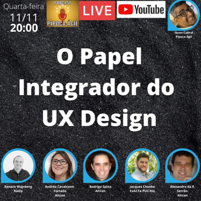 #148 O papel integrador do UX Design