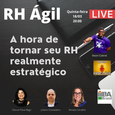 #185 - Livro RH Agil - A hora de tornar o seu RH realmente estratégico