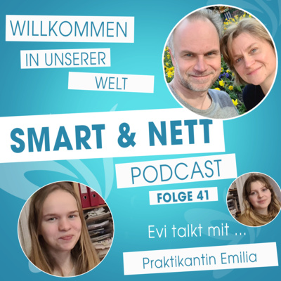 Evi talkt mit Praktikantin Emilia Evi talkt mit Praktikantin Emilia