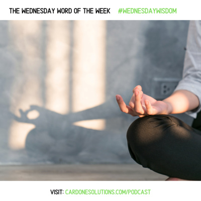 INTENTION: The Wednesday Word #WednesdayWisdom