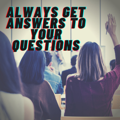 #SalesTips Always GET ANSWERS to your QUESTIONS (and why)