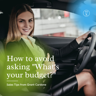 #SalesTraining How to avoid asking What's your budget?