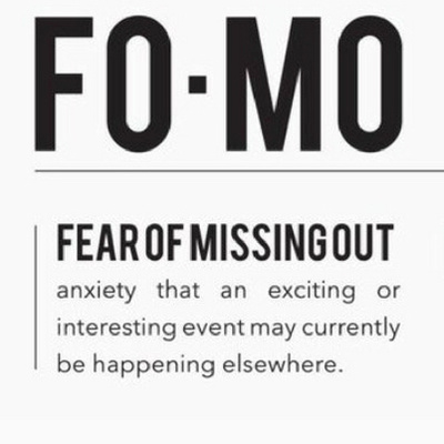 Ep.23: My FOMO (the fear of missing out), became JOMO ( the joy of missing out). 