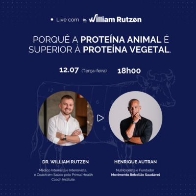 The Upside Down: Dr. William Rutzen (Proteínas Animais X Vegetais) episode artwork