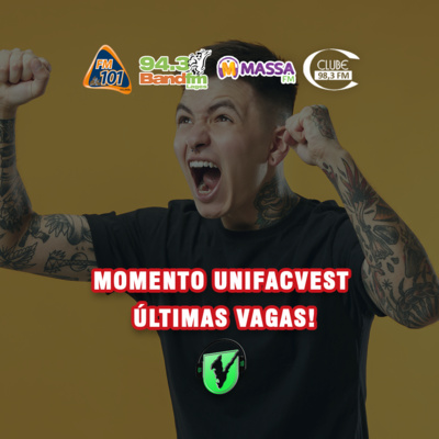 #174 MOMENTO UNIFACVEST | ÚLTIMAS VAGAS COM BOLSA DE 100%