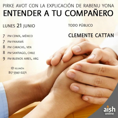 #4 Entender a tu compañero - Curso Pirke Avot Rabenu Yona episode artwork