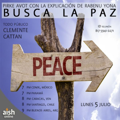 #6 Busca la paz - Curso Pirke Avot Rabenu Yona episode artwork
