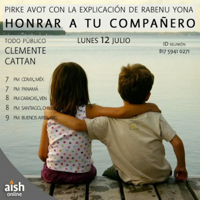 #7 Honrar a tu compañero - Curso Pirke Avot Rabenu Yona episode artwork