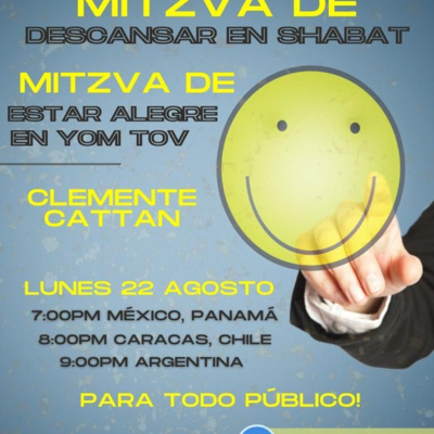 #9 MITZVÁ DESCANSAR EN SHABAT Y ALEGRARTE EN YOM TOV - CURSO JINUJ 613 MITZVOT EXPLICACION episode artwork