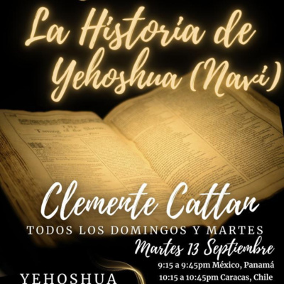 #6 CURSO YEHOSHUA NAVI - Capítulos 10 y 11 (MULTIMEDIA)