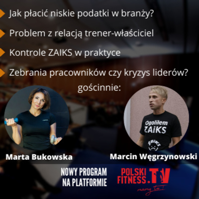 # UzbrojeniWiedzą - odc # 6 - NISKIE PODATKI W BRANŻY | PROBLEMY Z TRENERAMI | KONTROLE ZAIKS | ZEBRANIA DLA PRACOWNIKÓW | Michał Kosel - Branża Fitness Biznes Pasja Wiedza