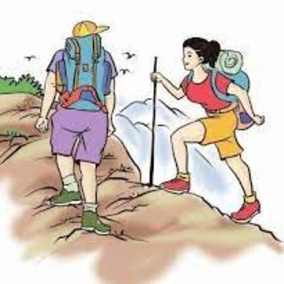 往山上爬- Climb up the mountain