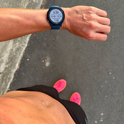 #84 Je continue de courir avec la montre, MAIS…