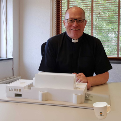 Sandor Koppers raakt geïnspireerd door de kerk