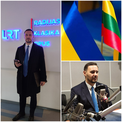 Гість передачі "Українська хвиля" - Надзвичайний і Повноважний Посол України в Литві Петро Бешта episode artwork