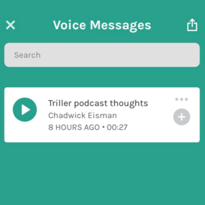 Anchor Voice Messages - Chadwick Eisman