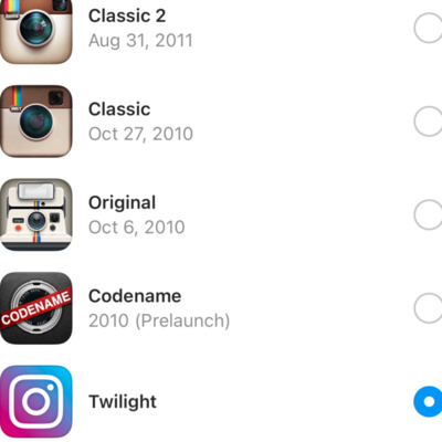 Instagram App Icon Hack