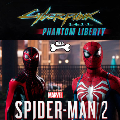 Osso EP 4 - DLC Cyberpunk, rumor Spider-Man 2, Hogwarts Legacy e vazou tudo dos AC's  episode artwork