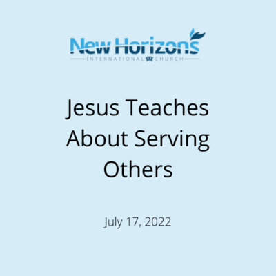 Jesus Teaches About Serving Others episode artwork