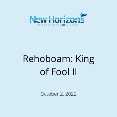 Rehoboam: King of Fools II episode artwork