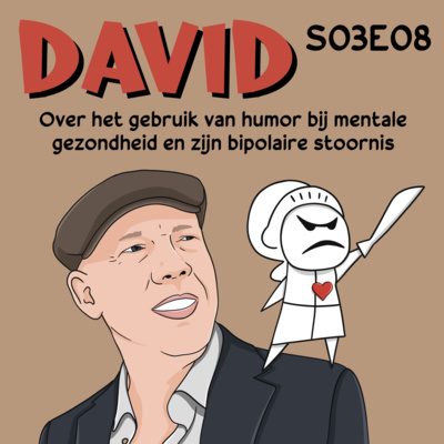 S03E08 Bipolaire stoornis, labels en humor over mentale gezondheid met David Mangene