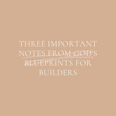 God's Blueprints for Builders episode artwork