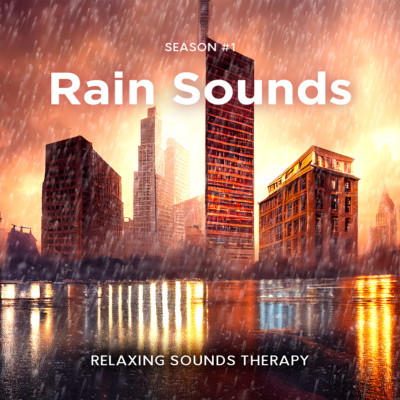 Rain in The City | Raining Sounds for Relaxation, Sleep, Stress Relief, ASMR, Work and Study