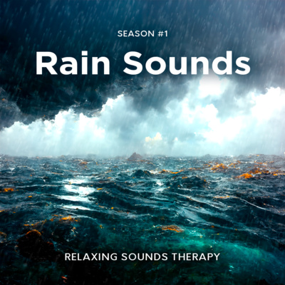 Rain in The Ocean | Raining and Ocean Sounds for Relaxation, Deep Sleep, ASMR and Anxiety Relief