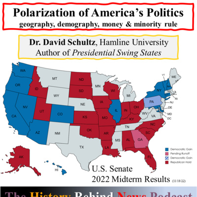 S2E39: Polarization of America's Politics. Prediction: polarization will begin to end in 5-10 years