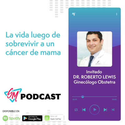 Episodio #34 - La vida luego de sobrevivir a un cáncer de mama episode artwork