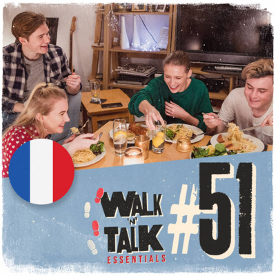 Walk 'n' Talk Essentials Francês #51 - A vida com colegas de apê episode artwork