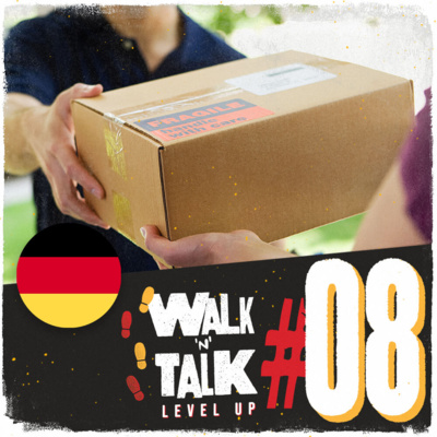 Um einen Gefallen bitten - Walk 'n' Talk Level Up Alemão #08  episode artwork