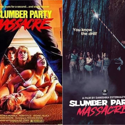 EP 141 The B-Team Goes to the Movies #37/ B-Kind Rewind #7 The Slumber Party Massacre (1982/2021) episode artwork