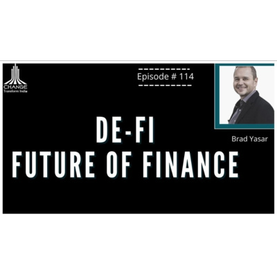 DEFI, AI, ALGORITHMIC TRADING BOTS- THE FUTURE OF FINANCE - BRAD YASAR CO-FOUNDER: EQIFI