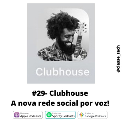 #29 Clubhouse a nova rede social por voz