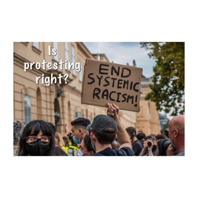 Should believers of Christ protest?