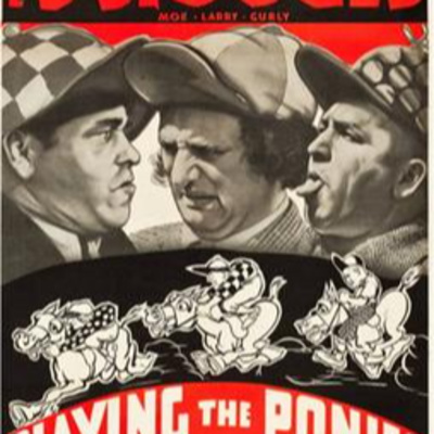 The Three Stooges Throwback podcast cover