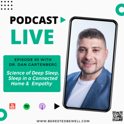 Dr. Dan Gartenberg | Science of Sleep Habits, Connected Home & Empathy