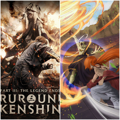 Samurai X la leyenda termina película y anime comparación  episode artwork
