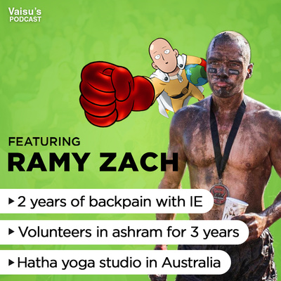 #266 Ramy Zachs journey from simple Jobs to Fitness to Hatha Yoga teacher!!!