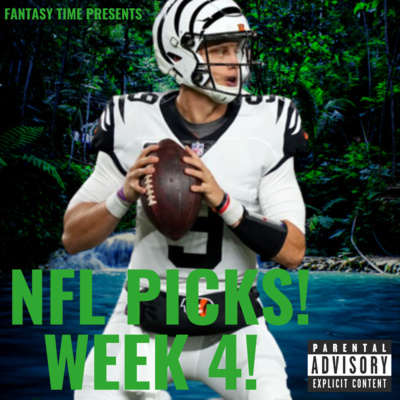 NFL Picks Week 4! Meet On The 50! presented by Fantasy Time