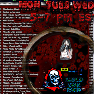 Nightmares with Malice Cooper 11-08-2022