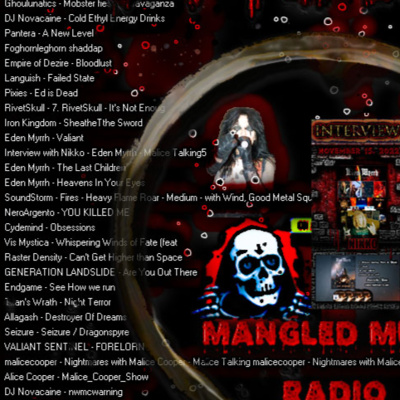 Nightmares with Malice Cooper 11-15-2022 Interview with Nikko - Eden Myrrh