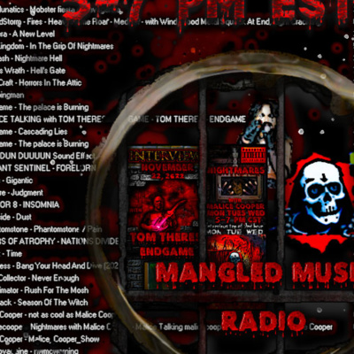 Nightmares with Malice Cooper 11-22-2022 - Interview with Tom Theres - Endgame