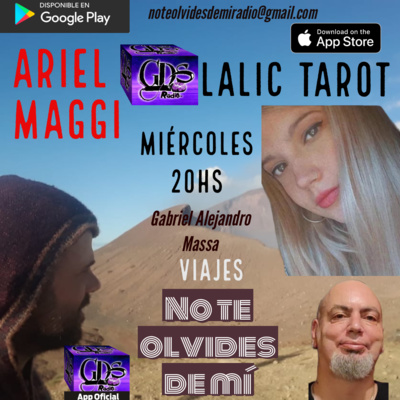 No te olvides de Mí. Hoy: LALIC TAROT y Ariel pintó Latinoamérica episode artwork