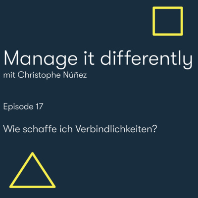 Manage it differently
