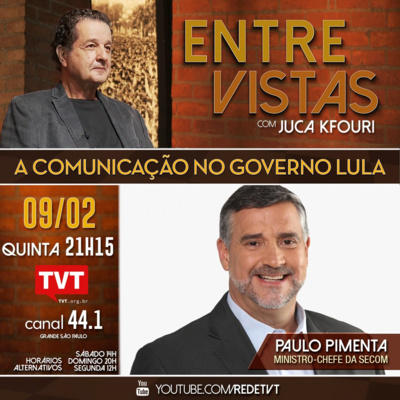 Juca Kfouri entrevista ministro Paulo Pimenta | A comunicação no governo Lula