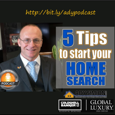 Episode 34 - 5 Tips To Start Your Home Search episode artwork
